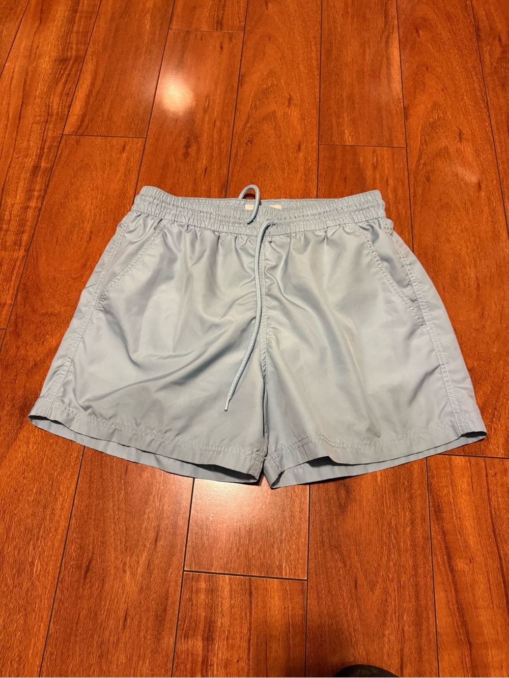 Light Blue Men’s Drawstring Shorts